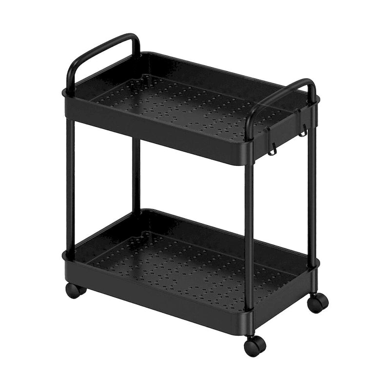 Multi-Tier Rolling Storage Cart with 360° Wheels