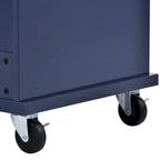 Carrello isola da cucina con spazio contenitore