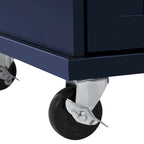 Carrello isola da cucina con spazio contenitore