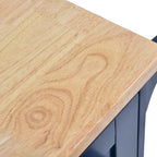 Carrello isola da cucina con spazio contenitore