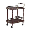 2-Tier Serving Cart with Casters