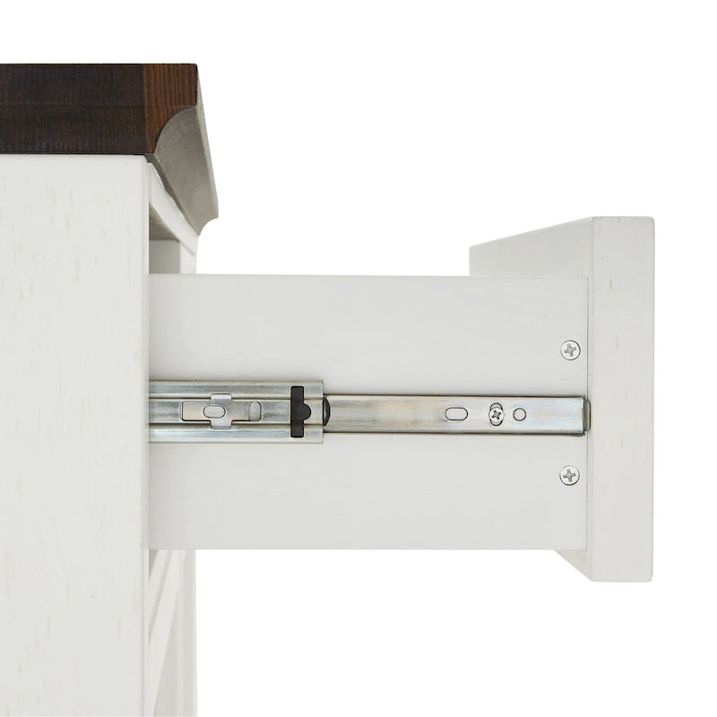 Kitchen Island with Counter Stools - 50D x 47.75W x 36.25H