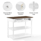 Wood Top Kitchen Island - 23.63d x 42w x 36.25h