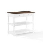 Wood Top Kitchen Island - 23.63d x 42w x 36.25h