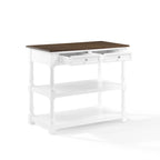 Wood Top Kitchen Island - 23.63d x 42w x 36.25h