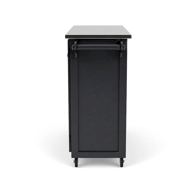 Black Kitchen Cart
