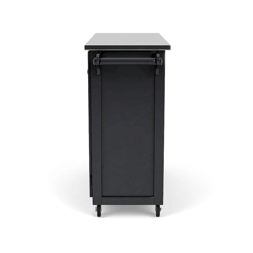 Black Kitchen Cart