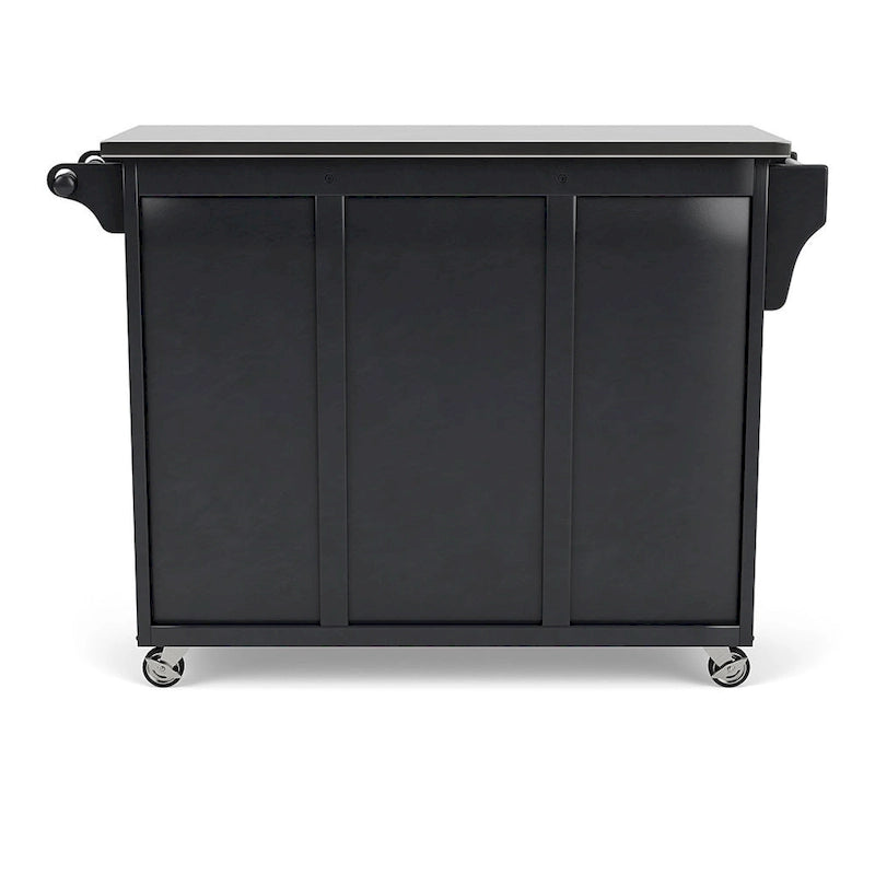 Black Kitchen Cart