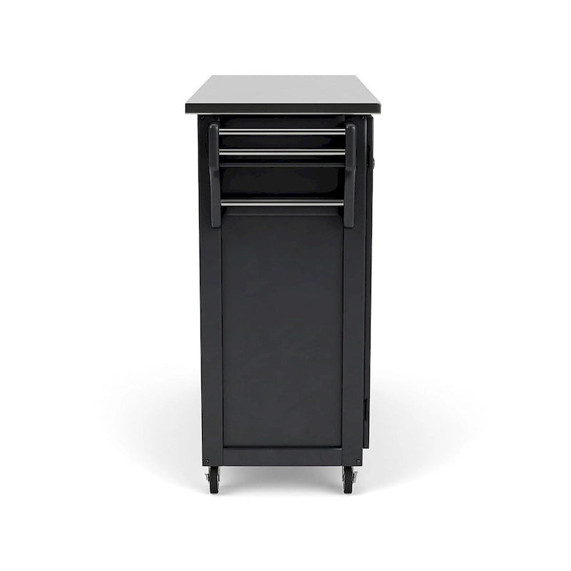 Black Kitchen Cart